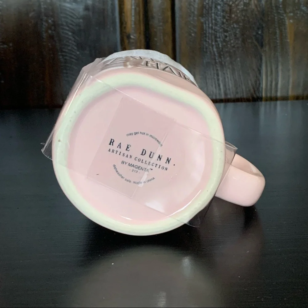 Rae Dunn MERMAID HAIR DON’T CARE Double Sided Ceramic Topper Mug - Picture 14 of 14
